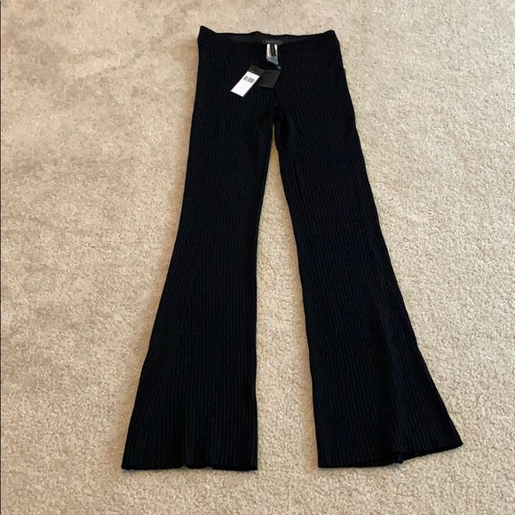 Rubbed knit pants - Picture 1 of 6